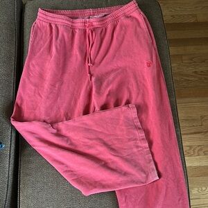 Women’s VS Pink Wide Leg Sweatpants